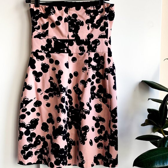 THE LIMITED pink + black fitted cocktail dress - Picture 2 of 2